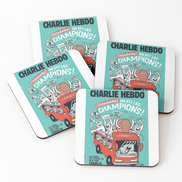 Item preview, Charlie Hebdo, Coronavirus on est les champions designed and sold by PeishaKseyy.