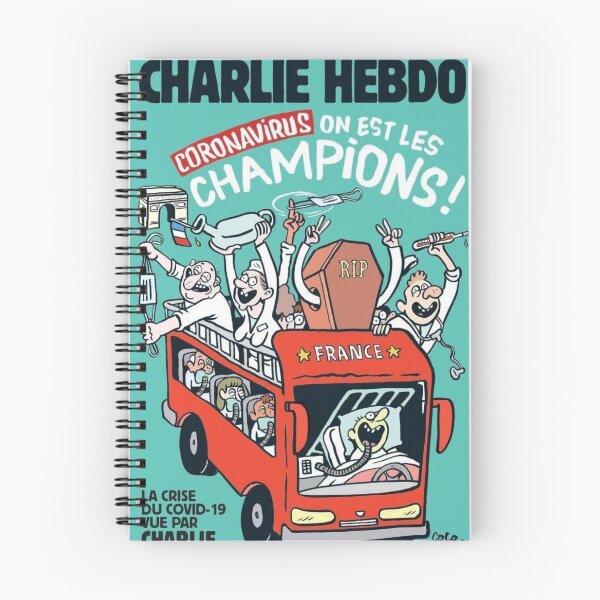Item preview, Charlie Hebdo, Coronavirus on est les champions designed and sold by PeishaKseyy.