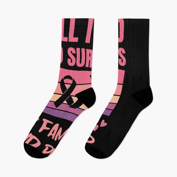Item preview, All I Need To Survive Is Family And Prayer | Breast Cancer Warrioress  designed and sold by The-ItemShop.