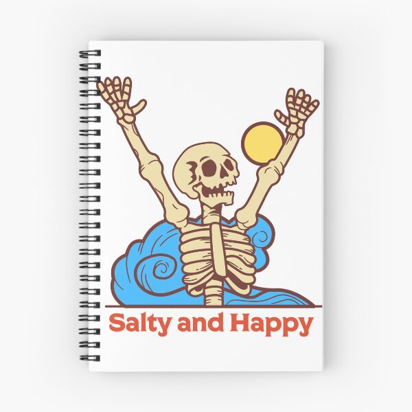 Item preview, Salty and Happy Surfer Skeleton Halloween designed and sold by ijdesigns.