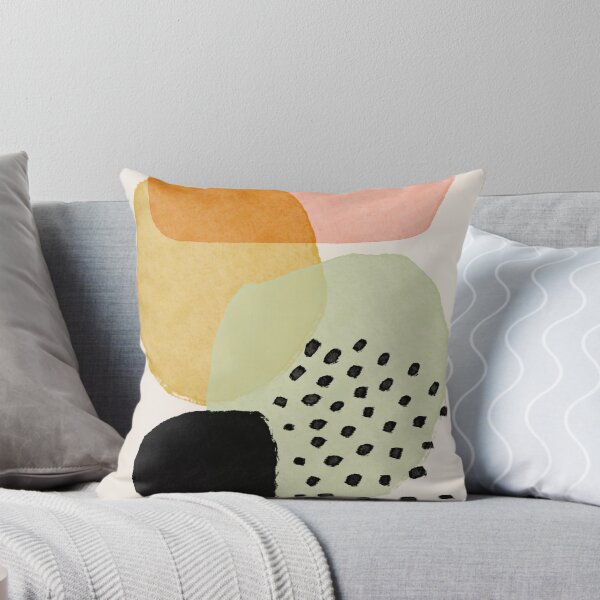 Item preview, Colorful Modern Watercolor Abstract Paint Stokes designed and sold by enricadenicola.