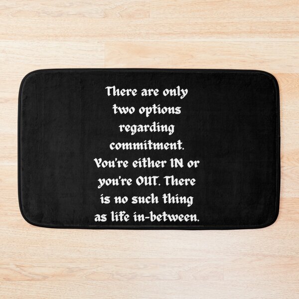 Item preview, There are only two options regarding commitment designed and sold by BlueThrow.