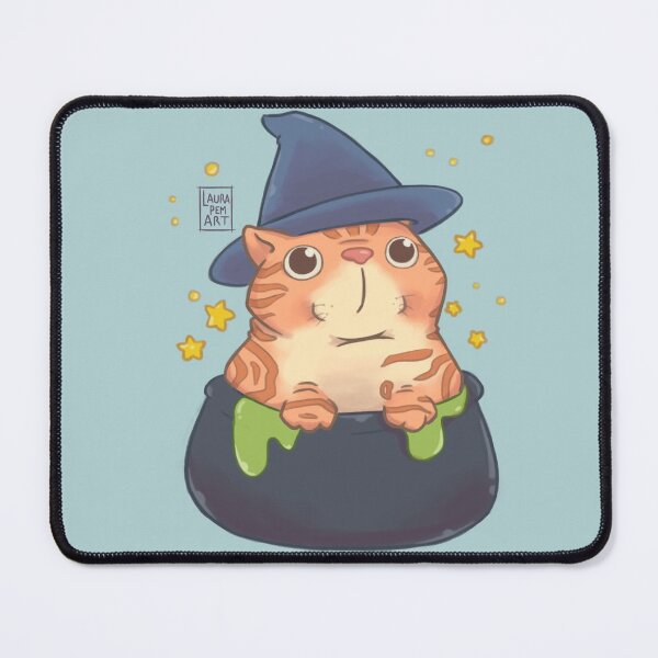 Item preview, Wilson the witch cat designed and sold by LauraPemArt.