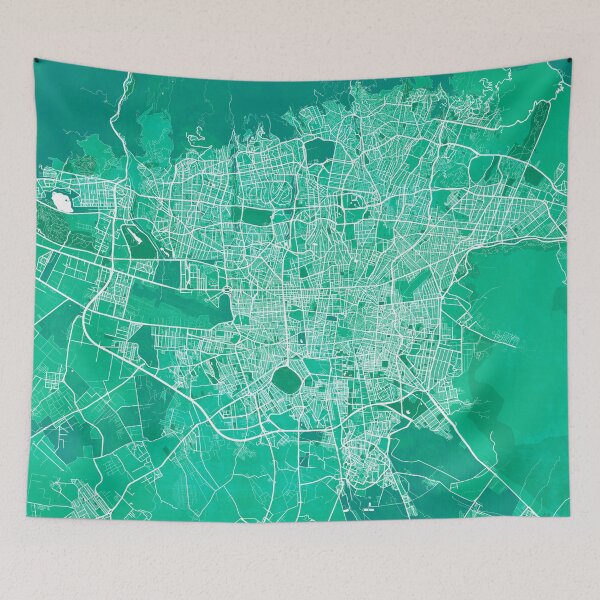Item preview, Tehran City Map of Iran - Watercolor designed and sold by deMAP.
