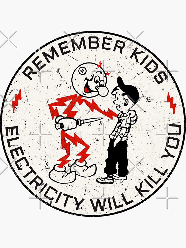 Reddy Kilowatt. Remember kids, electricity will kill you. by reddy-k