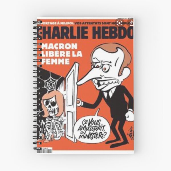 Item preview, These are all Charlie Hebdo caricatures of Macron designed and sold by PeishaKseyy.