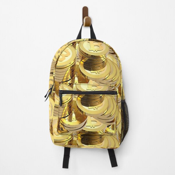 Item preview, Bitcoin Gold Coins Pattern designed and sold by Phantasmal-2-do.