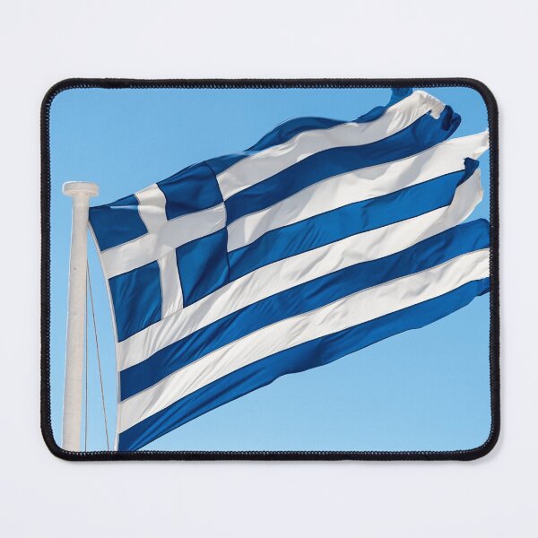 Item preview, Greek flag with blue sky designed and sold by Lefteris Betsis.