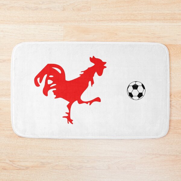 Item preview, Rooster Kicking Football or Soccer Ball designed and sold by DomGDesign.