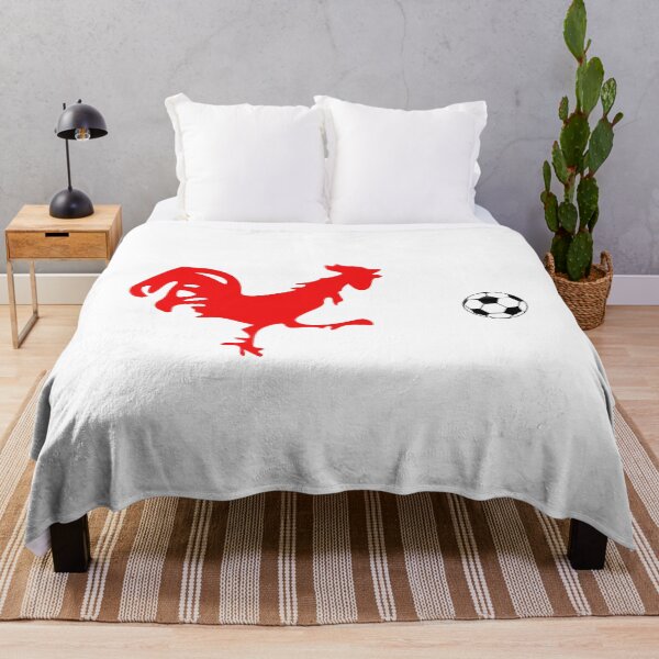 Item preview, Rooster Kicking Football or Soccer Ball designed and sold by DomGDesign.