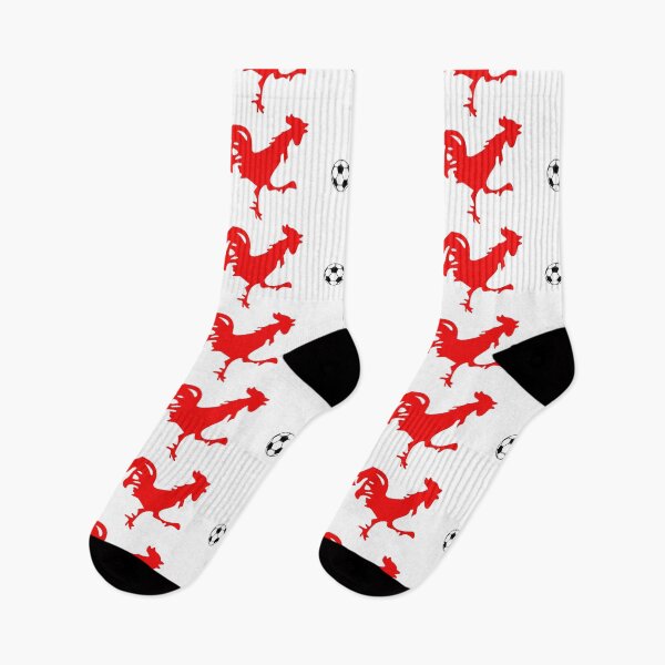 Item preview, Rooster Kicking Football or Soccer Ball designed and sold by DomGDesign.
