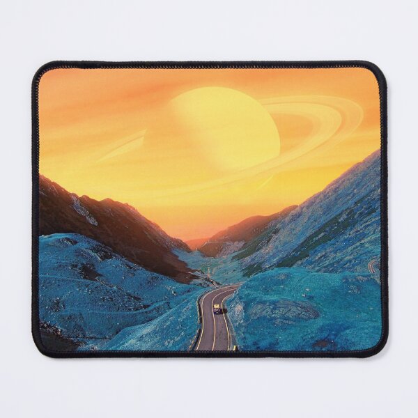 Item preview, Blue Mountain with Yellow Sky designed and sold by Taudalpoi.