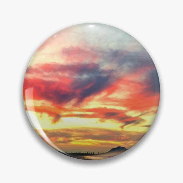 Item preview, RED PELICAN SUNSET CLOUDS designed and sold by Steffi August.