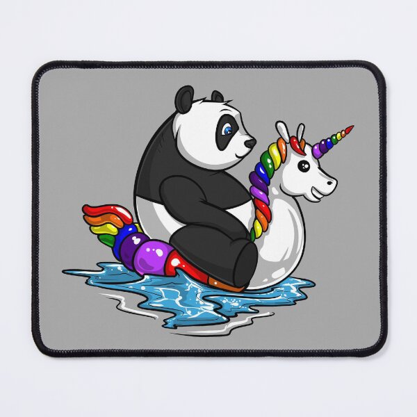 Item preview, Panda Bear Riding Unicorn Float designed and sold by underheaven.
