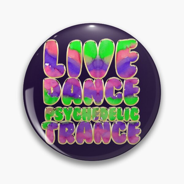 Item preview, Live Dance Psychedelic Trance designed and sold by webgrrl.