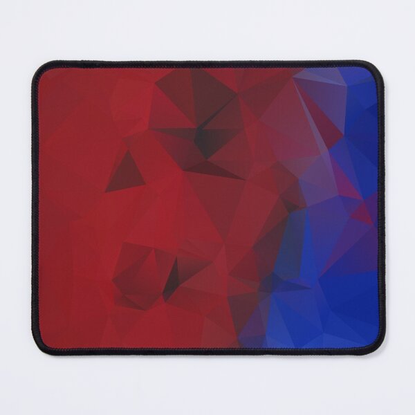 Item preview, COBALT AND RED LOWPOLY designed and sold by EDDESIGNFORFUN.