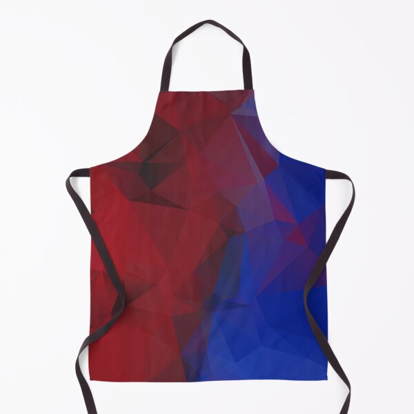 Item preview, COBALT AND RED LOWPOLY designed and sold by EDDESIGNFORFUN.