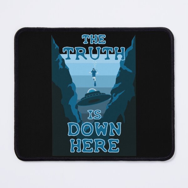 Item preview, The Truth Is Down Here - UFO and Cave Diving designed and sold by TMBTM.