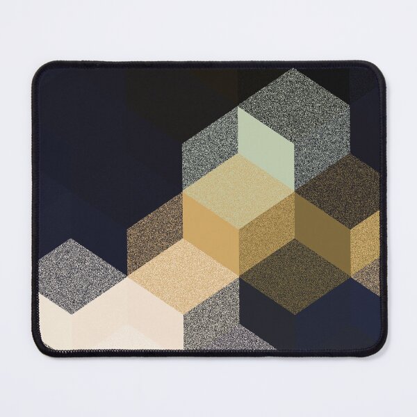 Item preview, CUBE 1 GOLD & BLACK designed and sold by EDDESIGNFORFUN.