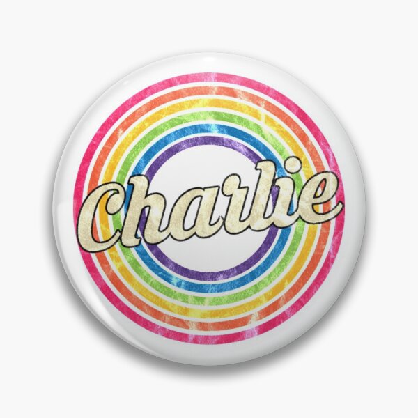 Item preview, Charlie - Retro Rainbow Faded-Style designed and sold by PeishaKseyy.