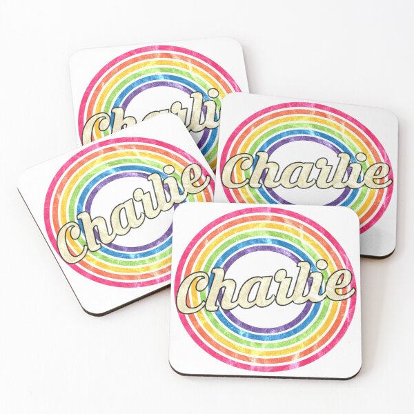 Item preview, Charlie - Retro Rainbow Faded-Style designed and sold by PeishaKseyy.