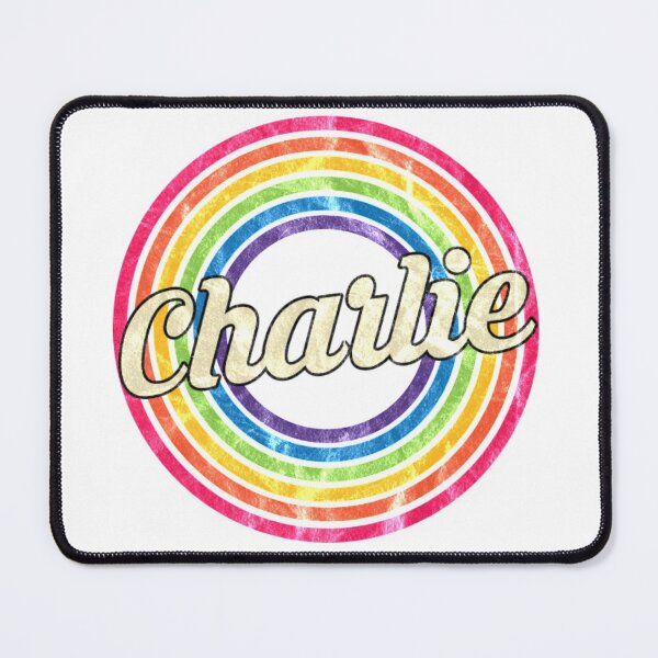 Item preview, Charlie - Retro Rainbow Faded-Style designed and sold by PeishaKseyy.