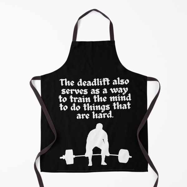Item preview, The deadlift also serves as a way to train the mind designed and sold by BlueThrow.