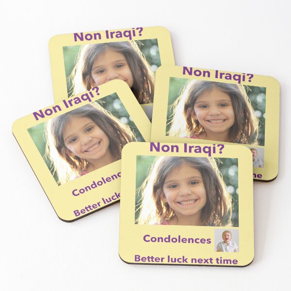 Item preview, "Condolences to Non Iraqis"  pl designed and sold by skoumpourdides.