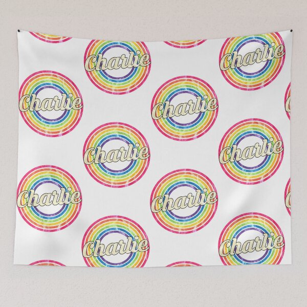 Item preview, Charlie - Retro Rainbow Faded-Style designed and sold by PeishaKseyy.