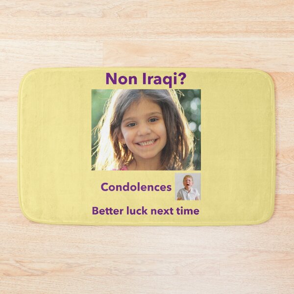 Item preview, "Condolences to Non Iraqis"  pl designed and sold by skoumpourdides.