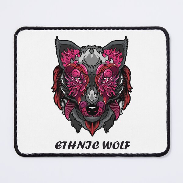 Item preview, Ethnic wolf designed and sold by Mihirawa.