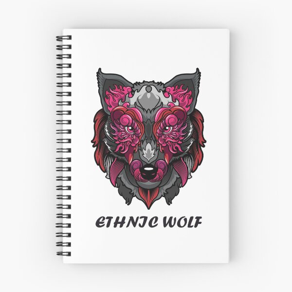 Item preview, Ethnic wolf designed and sold by Mihirawa.