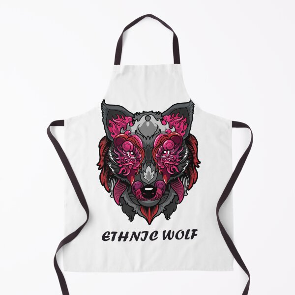 Item preview, Ethnic wolf designed and sold by Mihirawa.