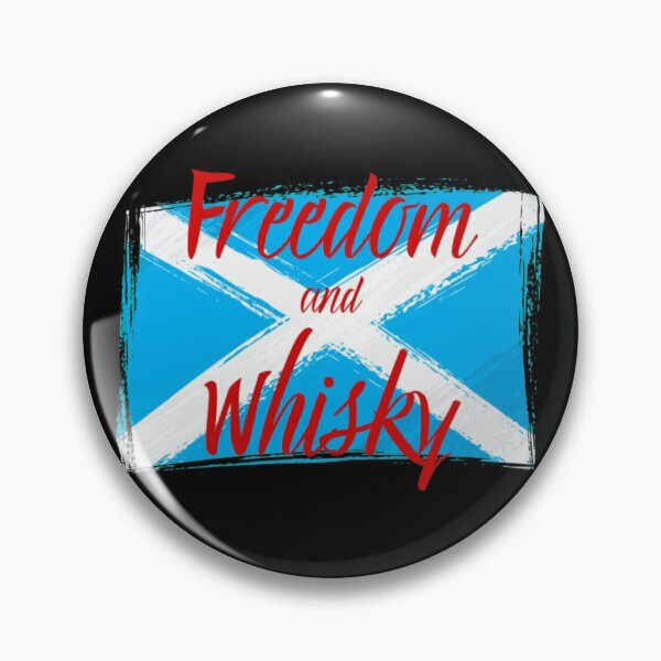 Item preview, Freedom And Whisky Freedom and Whisky Scotland Flag designed and sold by PeishaKseyy.