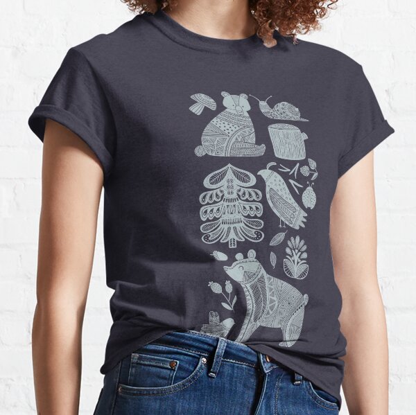 Bears Folk Art Classic T-Shirt