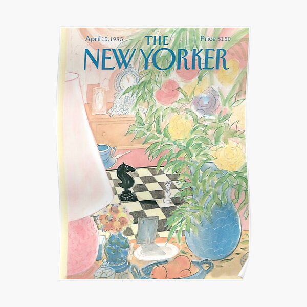 The New Yorker April 15, 1985 Issue Poster