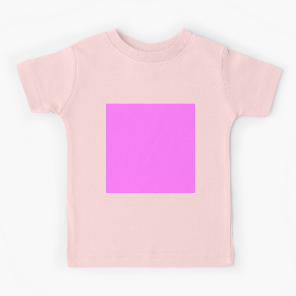 PLAIN UNISEX T-SHIRT PINK