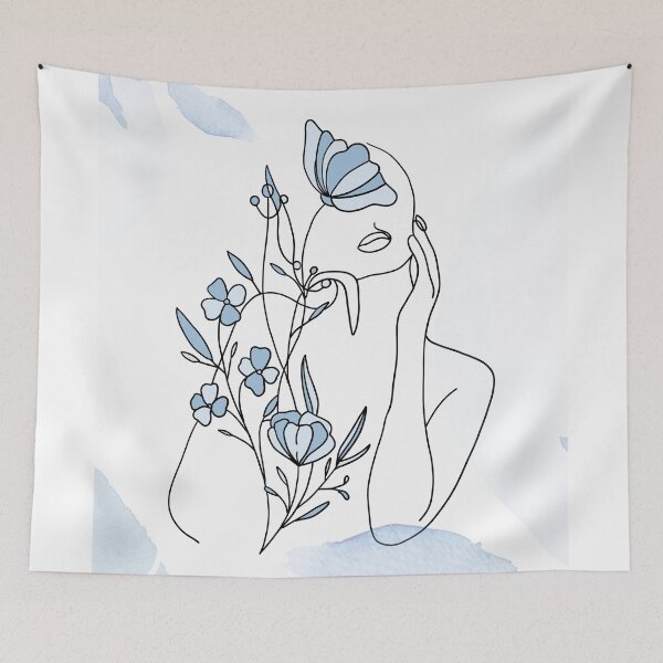 Item preview, Minimalist woman portrait designed and sold by paulrommer.