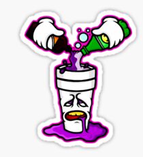 Pour Up in Purple Sticker