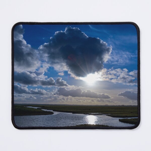 Item preview, Dutch polder view with beautiful clouds designed and sold by Anita van Gendt.