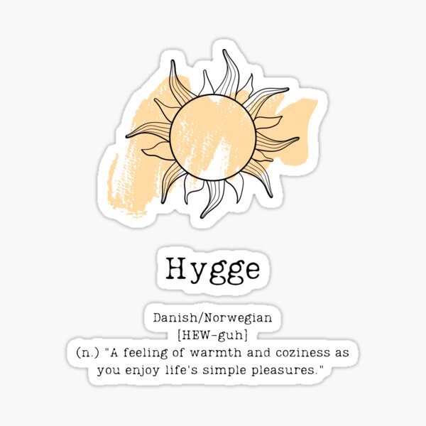 Item preview, HYGGE - "A feeling of warmth and coziness" designed and sold by BookberryGarden.