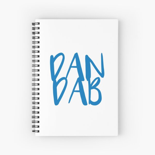 Dan Dab Spiral Notebook