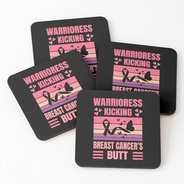 Item preview, Warrioress Kicking Breast Cancer's Butt | Breast Cancer Warrioress  designed and sold by The-ItemShop.