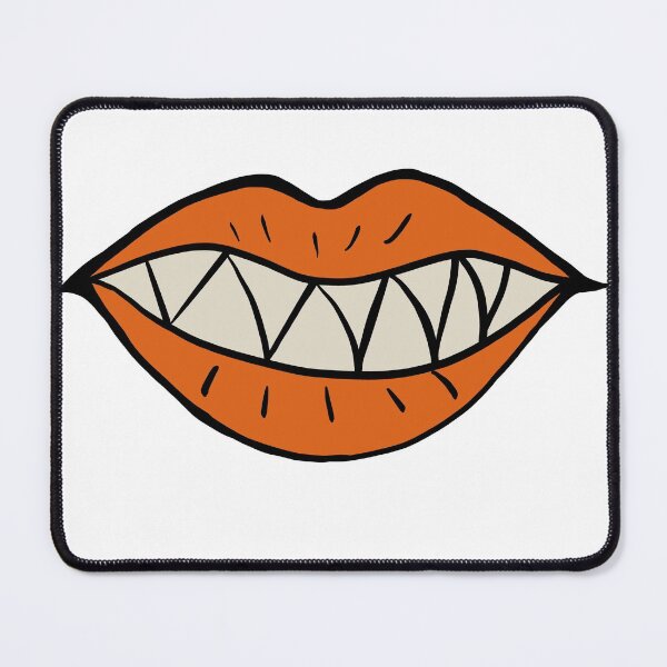 Item preview, Funny scary Halloween smile designed and sold by Tanuja Sharma.