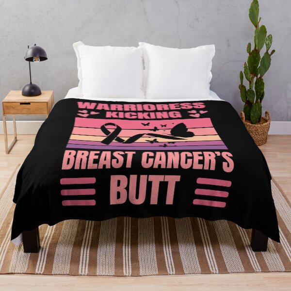 Item preview, Warrioress Kicking Breast Cancer's Butt | Breast Cancer Warrioress designed and sold by The-ItemShop.
