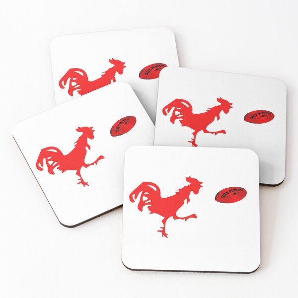 Item preview, Rooster Kicking Footy designed and sold by DomGDesign.