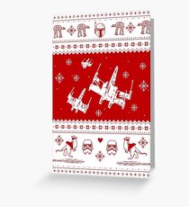 Nerd Pixel Christmas Greeting Card