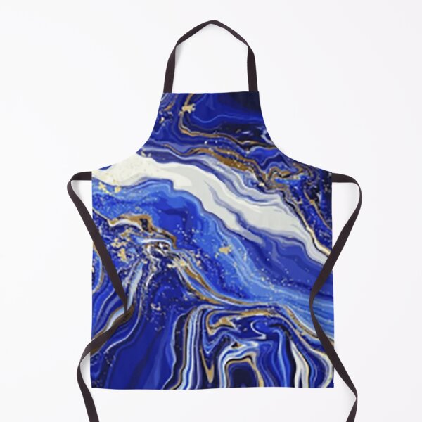 Item preview, Navy blue and gold marble designed and sold by OtterFactory.