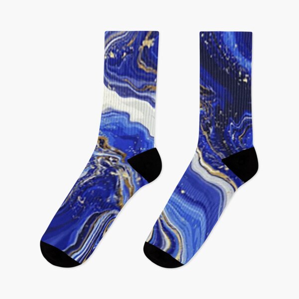 Item preview, Navy blue and gold marble designed and sold by OtterFactory.