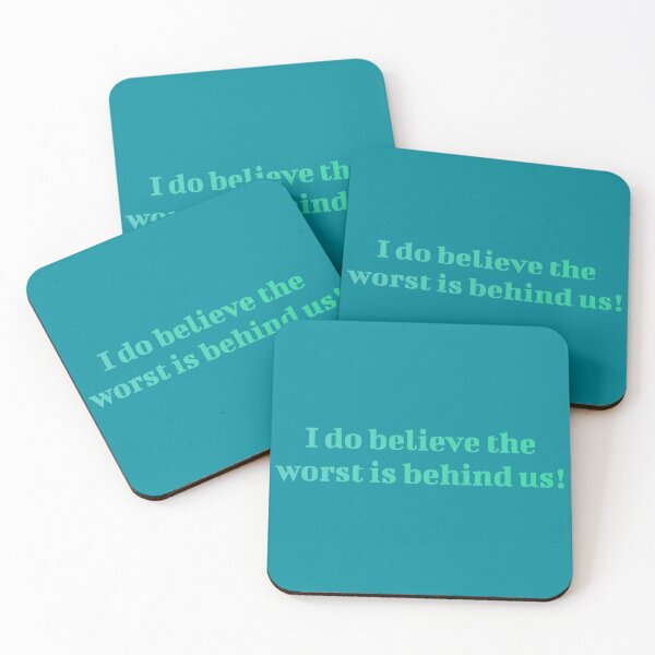 Item preview, The Worst Is Behind Us! designed and sold by inkset.
